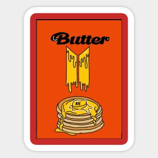 BTS Butter Sticker